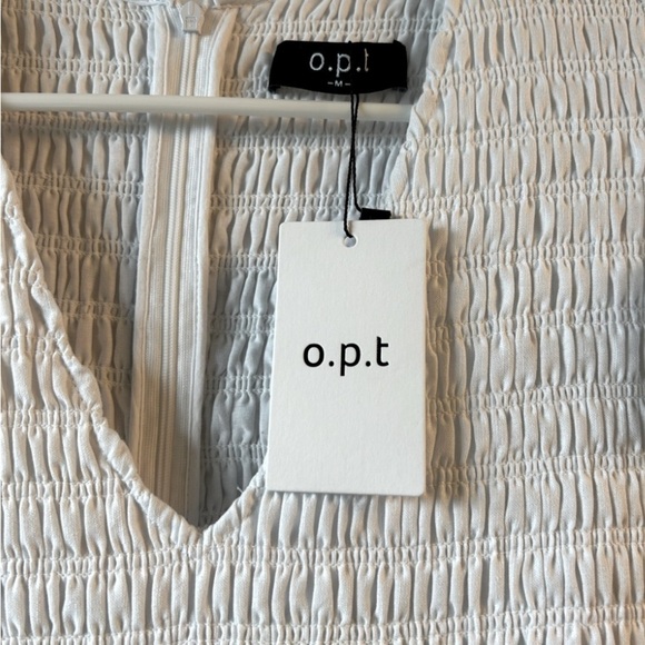 NWT Tuckernuck O.P.T. Phoebe linen and cotton dress NWT - Picture 9 of 10